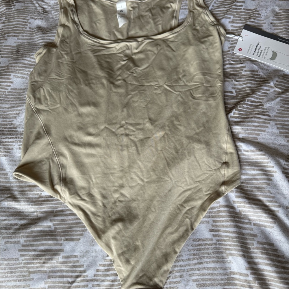 lululemon athletica Tan Shapewear Bodysuit